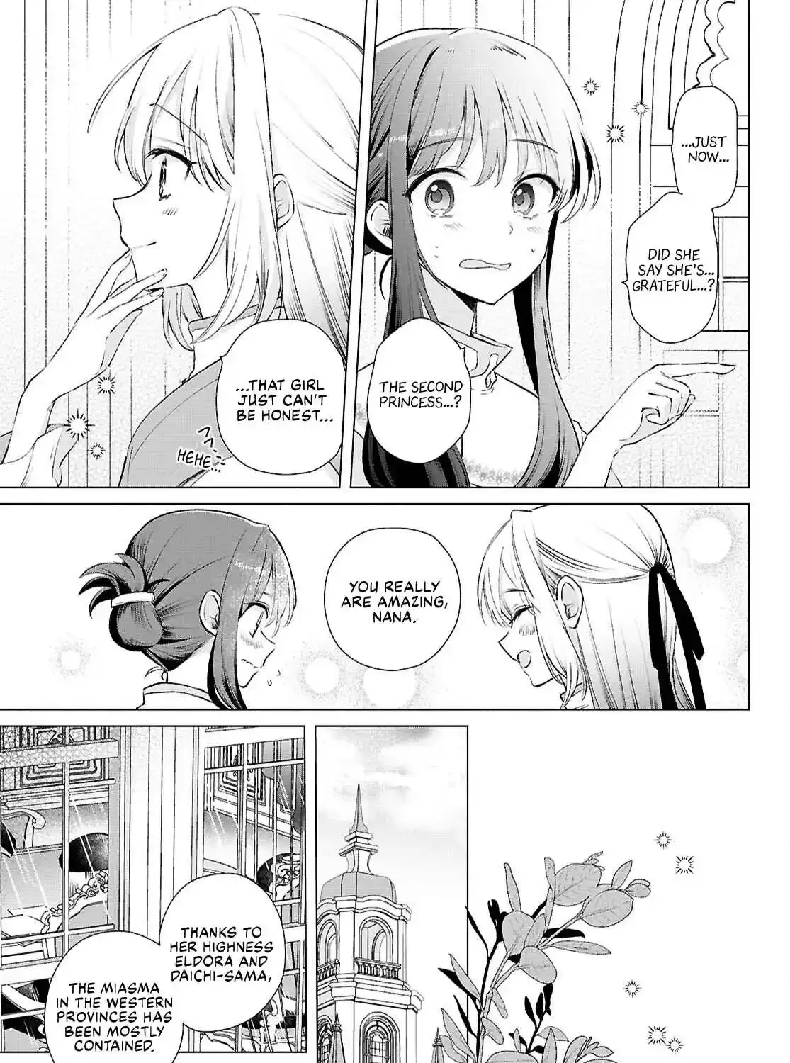 Muryoku Seijo to Munou Oujo ~Maryoku Zero de Shoukansareta Seijo no Isekai Kyuukokuki~ Chapter 11 page 25 - 