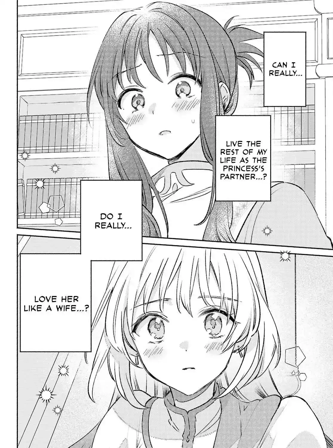 Muryoku Seijo to Munou Oujo ~Maryoku Zero de Shoukansareta Seijo no Isekai Kyuukokuki~ Chapter 12 page 35 - 