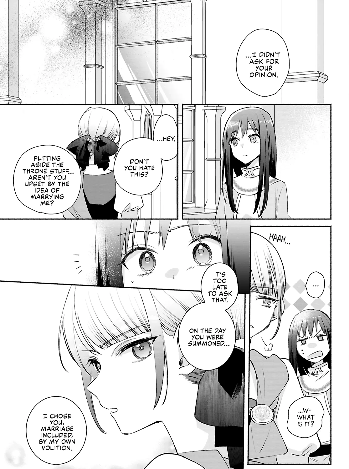 Muryoku Seijo to Munou Oujo ~Maryoku Zero de Shoukansareta Seijo no Isekai Kyuukokuki~ Chapter 13 page 17 - 