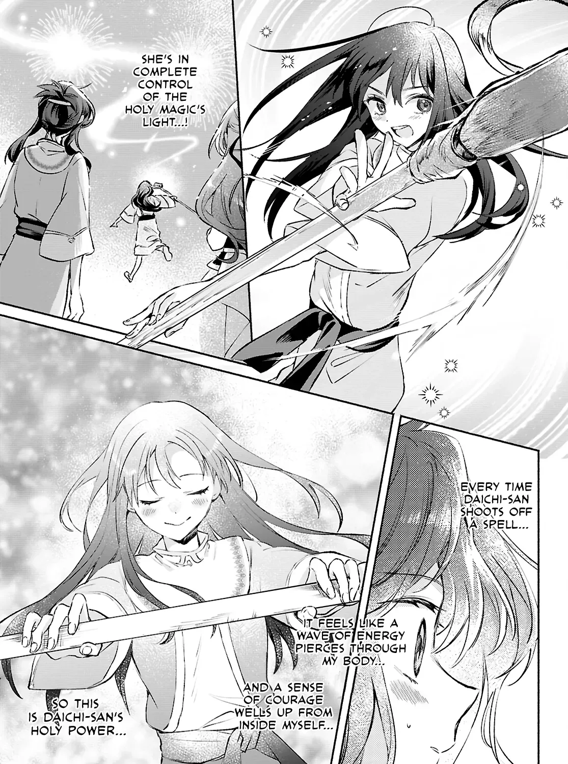 Muryoku Seijo to Munou Oujo ~Maryoku Zero de Shoukansareta Seijo no Isekai Kyuukokuki~ Chapter 13 page 33 - 