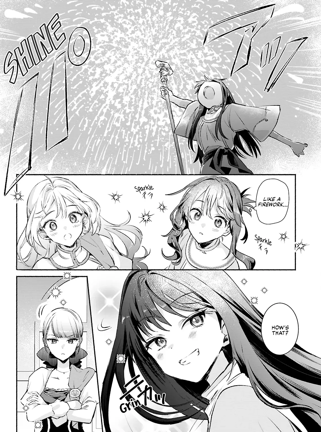 Muryoku Seijo to Munou Oujo ~Maryoku Zero de Shoukansareta Seijo no Isekai Kyuukokuki~ Chapter 13 page 35 - 