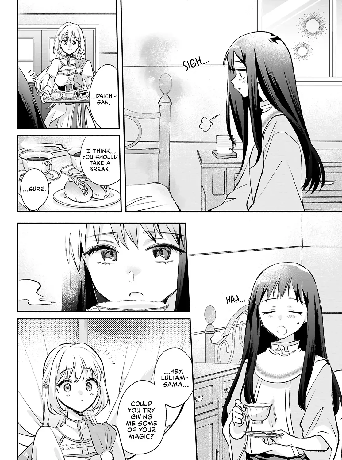 Muryoku Seijo to Munou Oujo ~Maryoku Zero de Shoukansareta Seijo no Isekai Kyuukokuki~ Chapter 14 page 35 - 