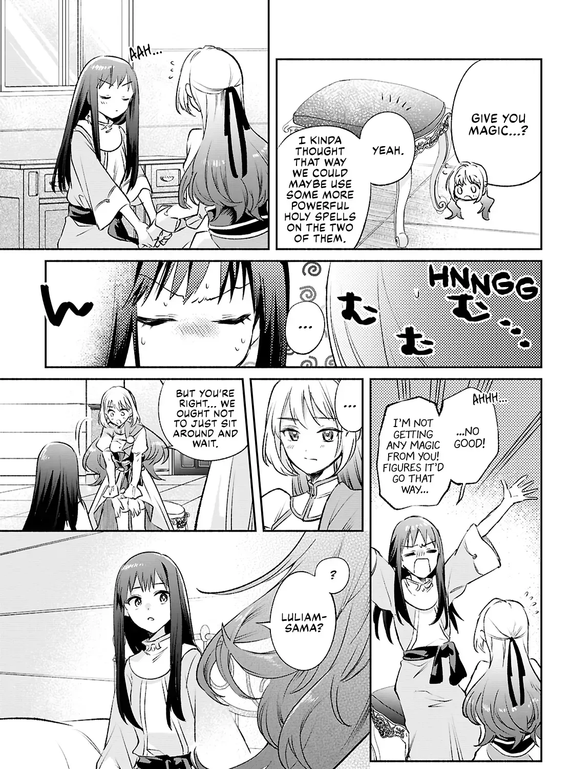 Muryoku Seijo to Munou Oujo ~Maryoku Zero de Shoukansareta Seijo no Isekai Kyuukokuki~ Chapter 14 page 37 - 