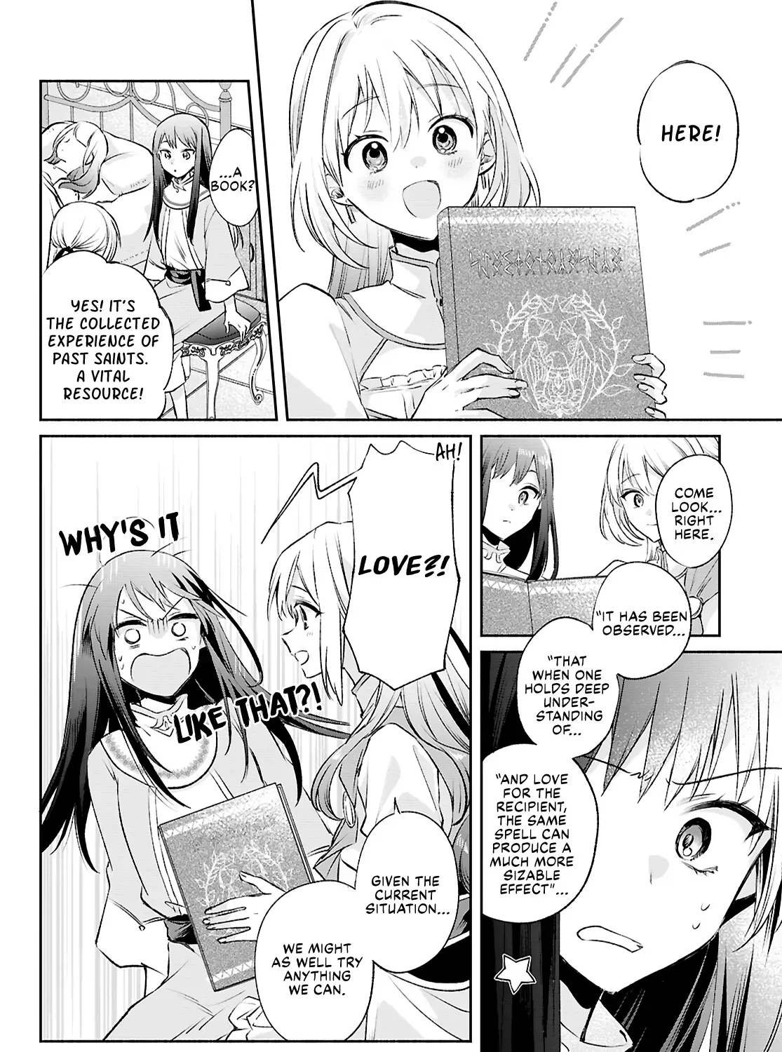 Muryoku Seijo to Munou Oujo ~Maryoku Zero de Shoukansareta Seijo no Isekai Kyuukokuki~ Chapter 14 page 39 - 