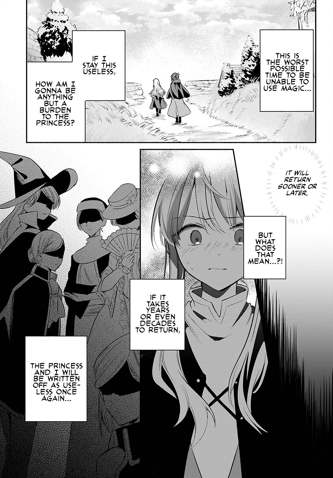 Muryoku Seijo to Munou Oujo ~Maryoku Zero de Shoukansareta Seijo no Isekai Kyuukokuki~ Chapter 16 page 23 - 