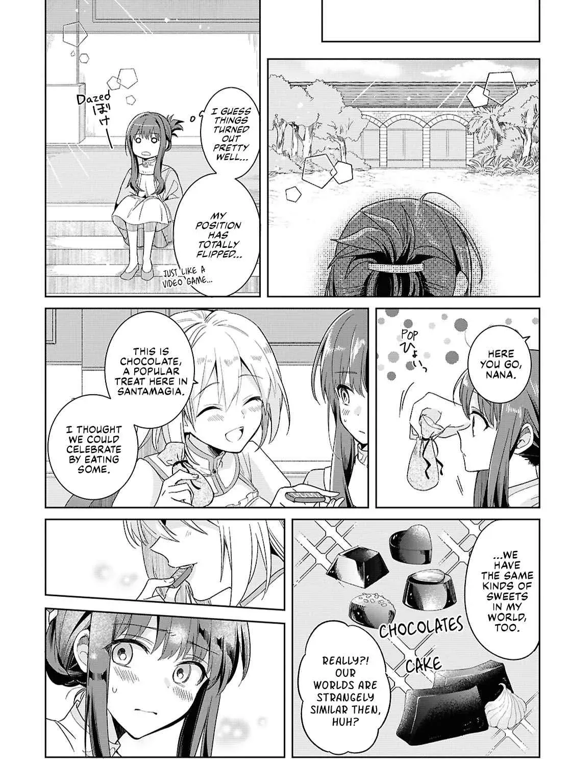 Muryoku Seijo to Munou Oujo ~Maryoku Zero de Shoukansareta Seijo no Isekai Kyuukokuki~ Chapter 2 page 17 - 