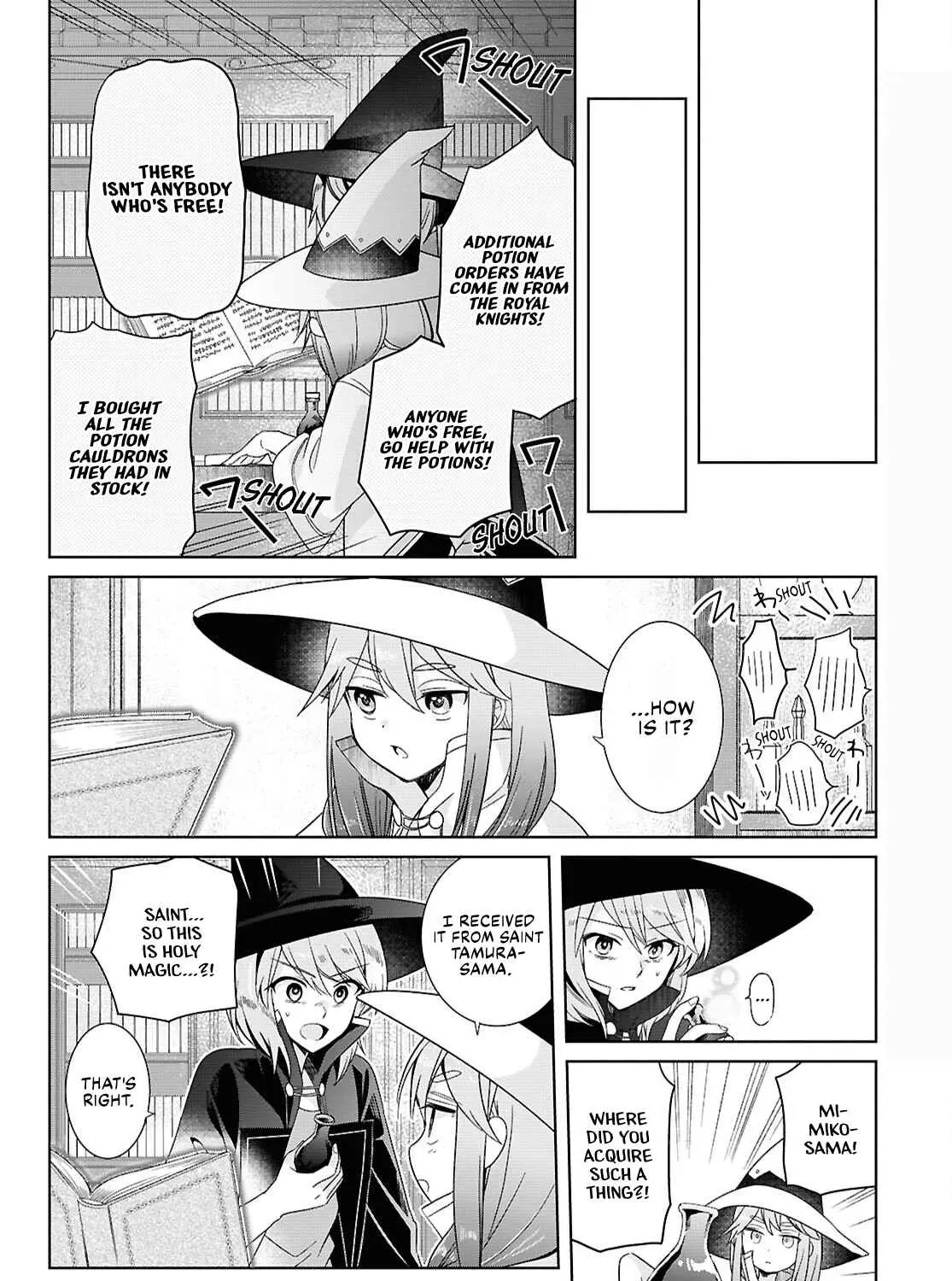 Muryoku Seijo to Munou Oujo ~Maryoku Zero de Shoukansareta Seijo no Isekai Kyuukokuki~ Chapter 3 page 35 - 