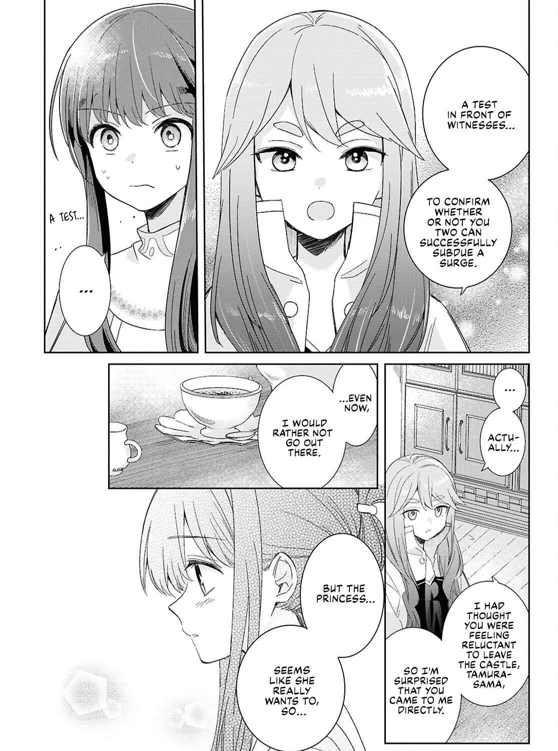 Muryoku Seijo to Munou Oujo ~Maryoku Zero de Shoukansareta Seijo no Isekai Kyuukokuki~ Chapter 4 page 13 - 