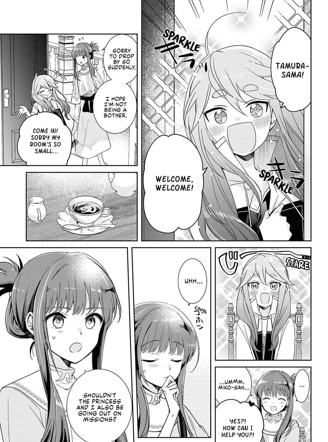 Muryoku Seijo to Munou Oujo ~Maryoku Zero de Shoukansareta Seijo no Isekai Kyuukokuki~ Chapter 4 page 9 - 