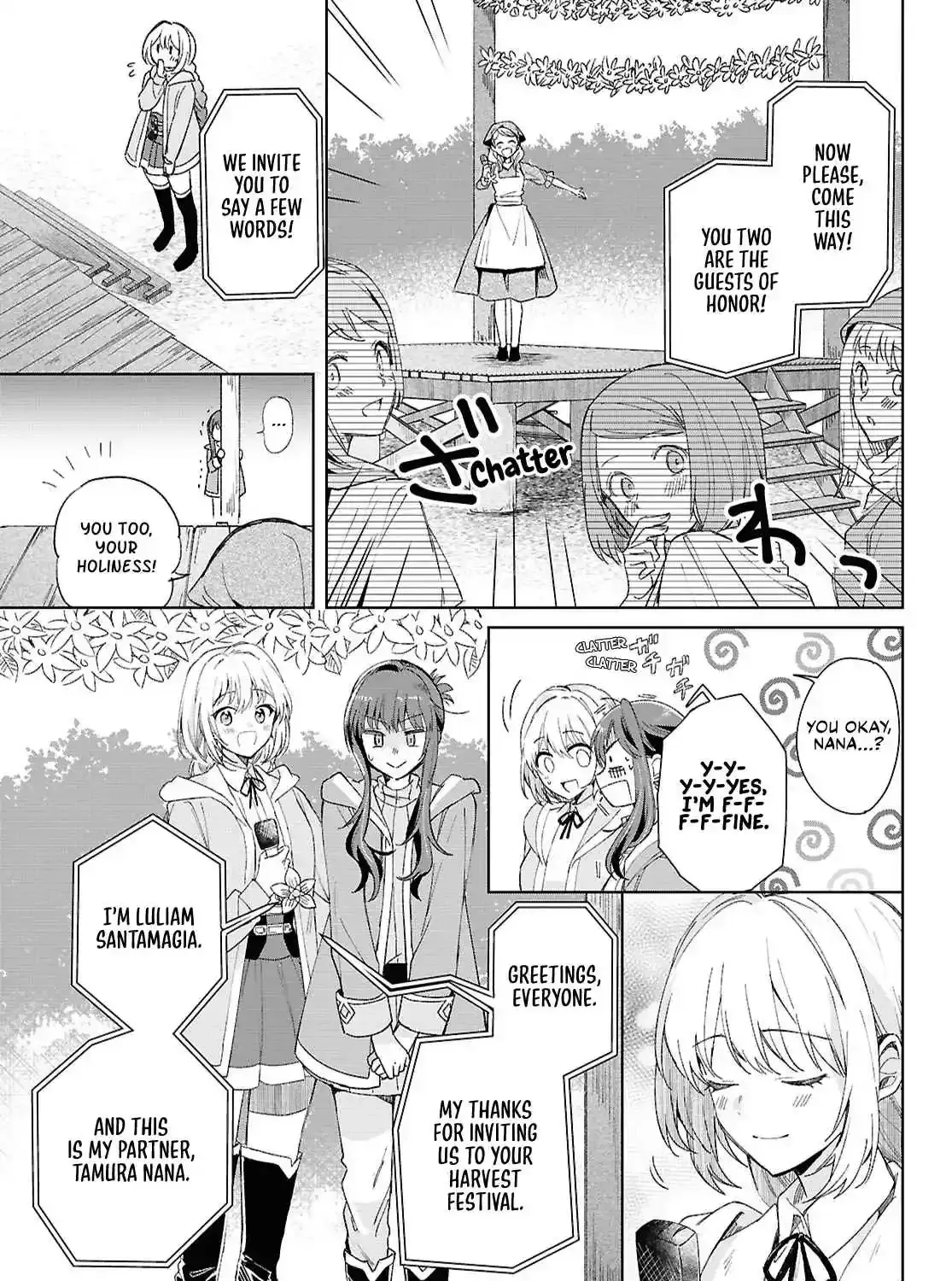 Muryoku Seijo to Munou Oujo ~Maryoku Zero de Shoukansareta Seijo no Isekai Kyuukokuki~ Chapter 7 page 14 - 