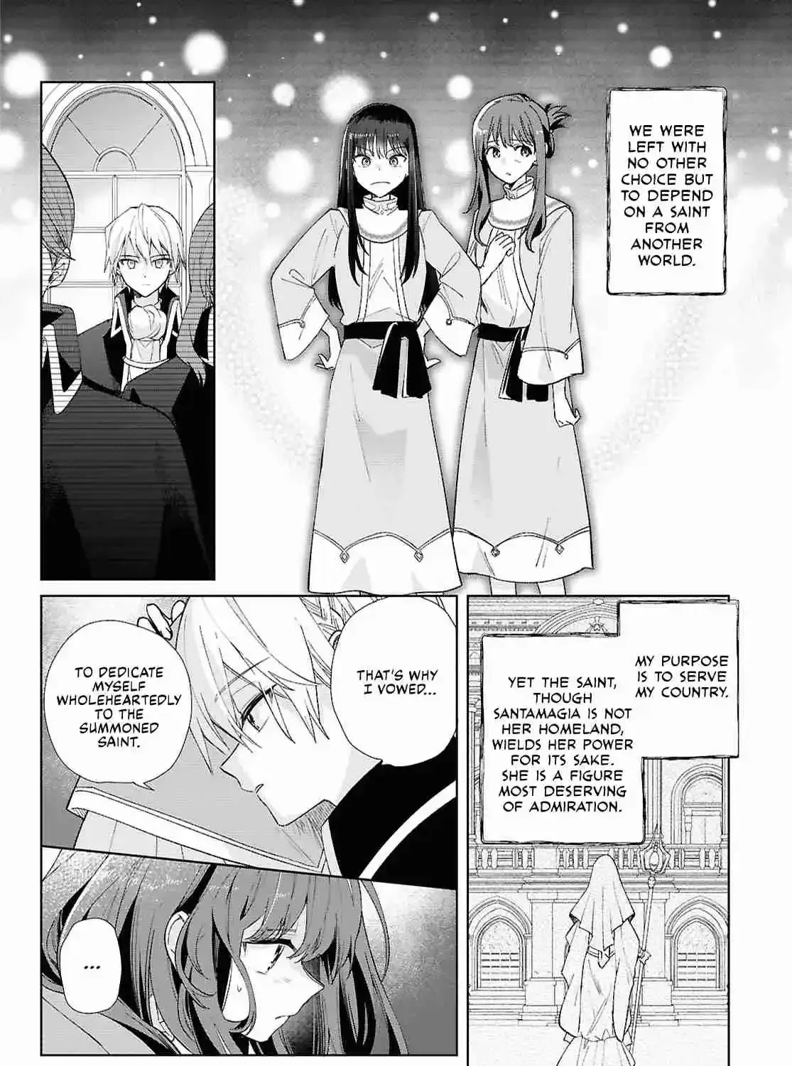 Muryoku Seijo to Munou Oujo ~Maryoku Zero de Shoukansareta Seijo no Isekai Kyuukokuki~ Chapter 8 page 45 - 