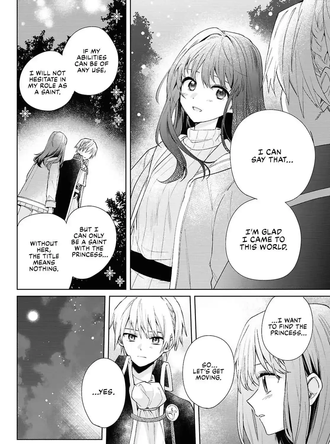 Muryoku Seijo to Munou Oujo ~Maryoku Zero de Shoukansareta Seijo no Isekai Kyuukokuki~ Chapter 8 page 57 - 