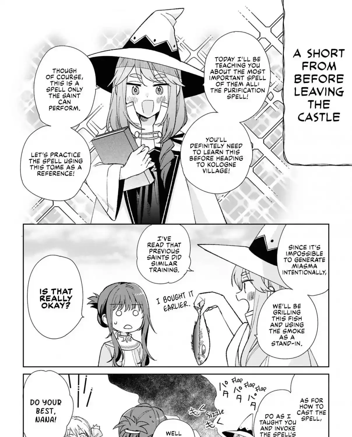 Muryoku Seijo to Munou Oujo ~Maryoku Zero de Shoukansareta Seijo no Isekai Kyuukokuki~ Chapter 9.5 page 1 - 