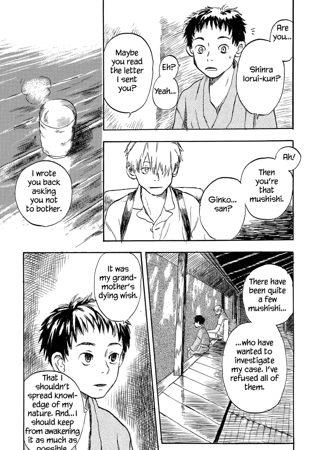 Mushishi Chapter 1 page 21 - 