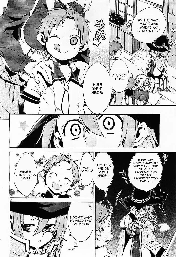 Mushoku Tensei - Isekai Ittara Honki Dasu Chapter 1.3 page 36 - 