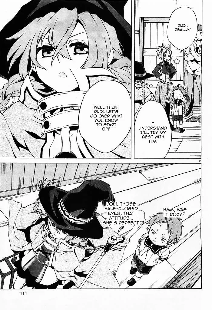 Mushoku Tensei - Isekai Ittara Honki Dasu Chapter 1.3 page 37 - 