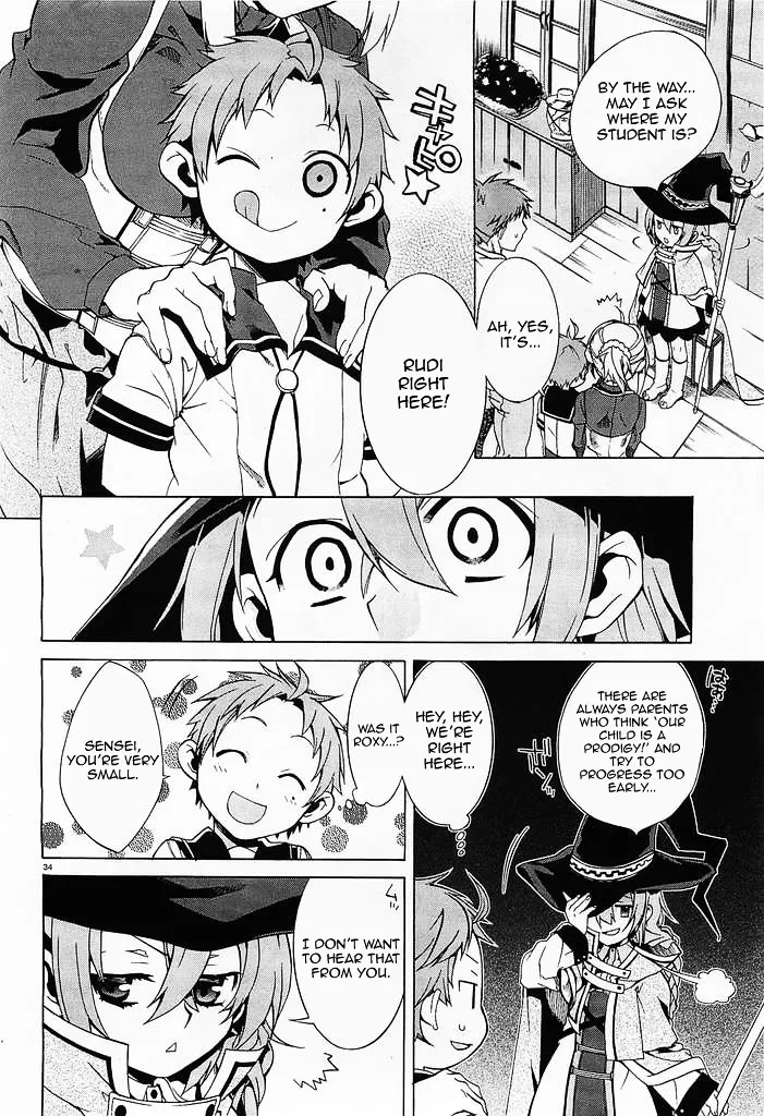 Mushoku Tensei - Isekai Ittara Honki Dasu Chapter 1 page 36 - 