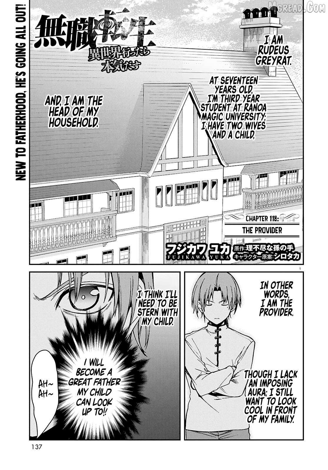Mushoku Tensei - Isekai Ittara Honki Dasu Chapter 118 page 2 - 