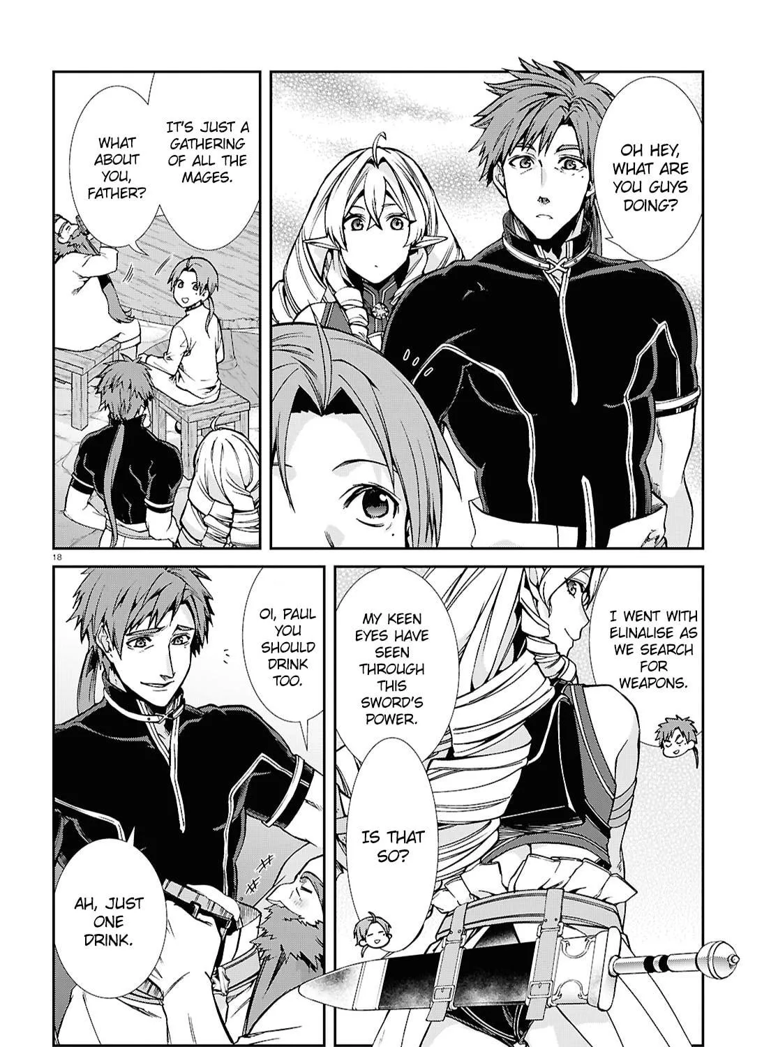 Mushoku Tensei: Jobless Reincarnation Chapter 105 page 35 - 