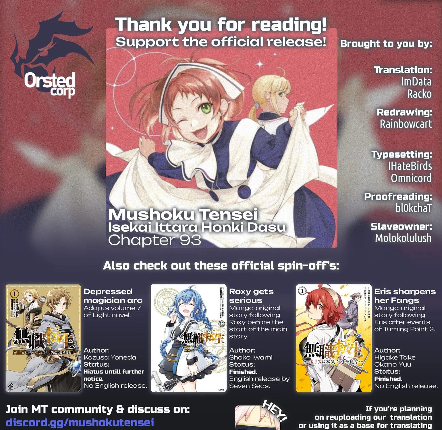Mushoku Tensei: Jobless Reincarnation Chapter 93 page 45 - 