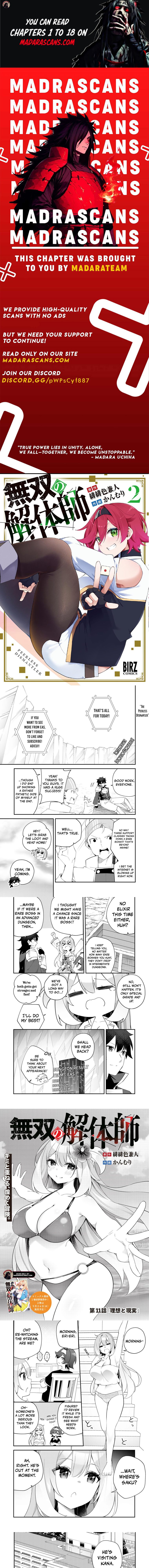 Musou no Kaitaishi Chapter 11.1 page 1 - 