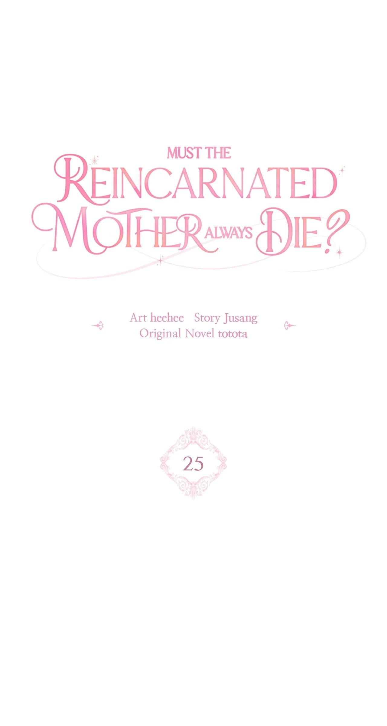 Must the Reincarnated Mother Always Die? Chapter 25 page 18 - 