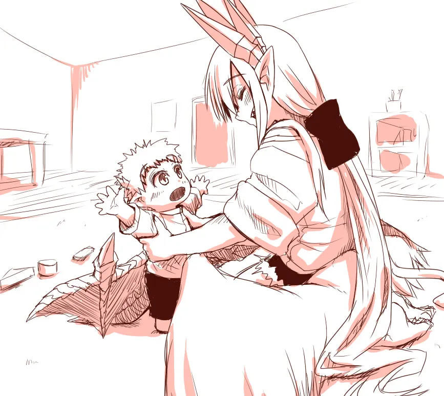 Musuko ga Kawaikute Shikataganai Mazoku no Hahaoya Chapter 1 page 14 - 