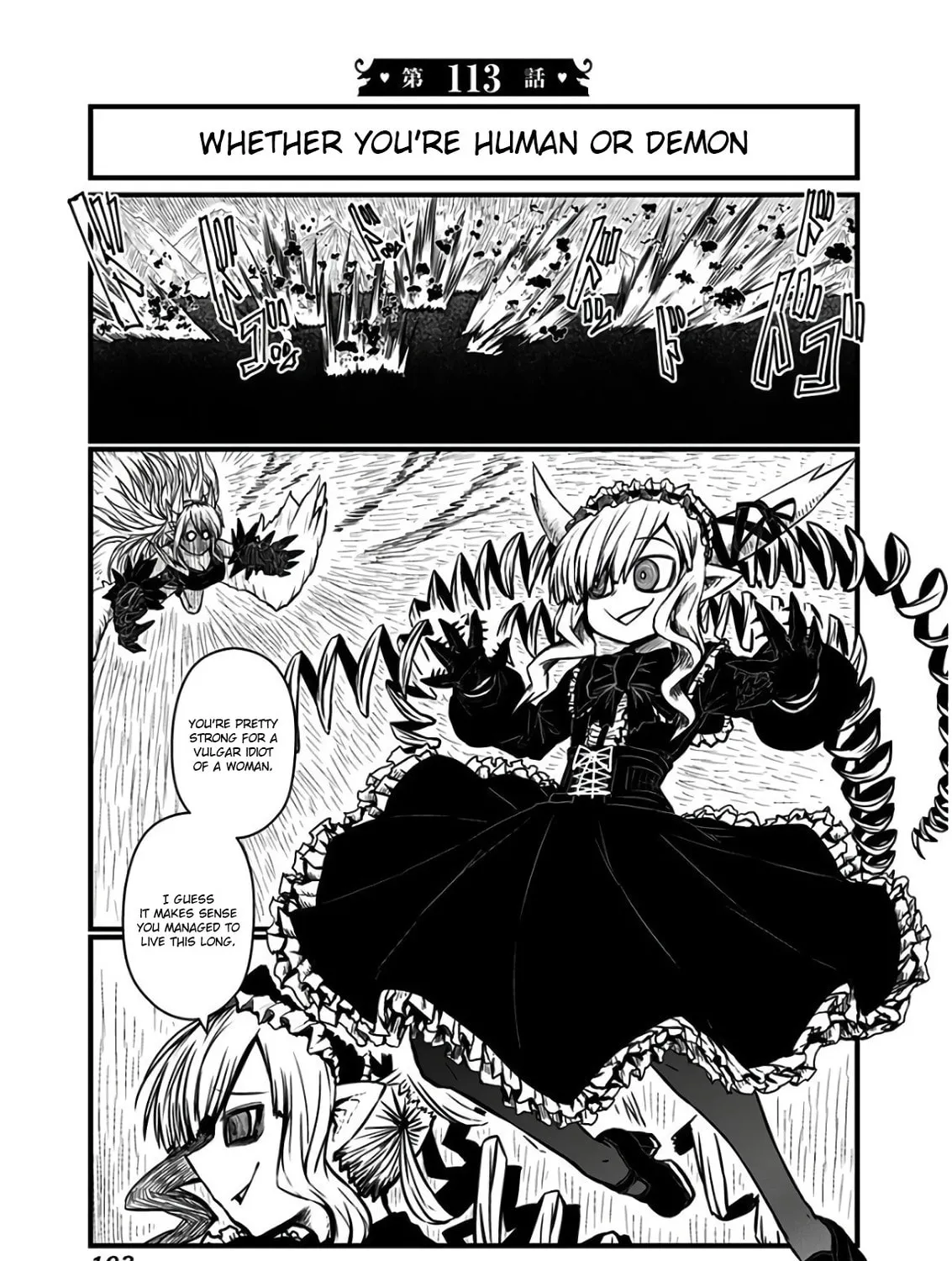 Musuko ga Kawaikute Shikataganai Mazoku no Hahaoya Chapter 113 page 1 - 