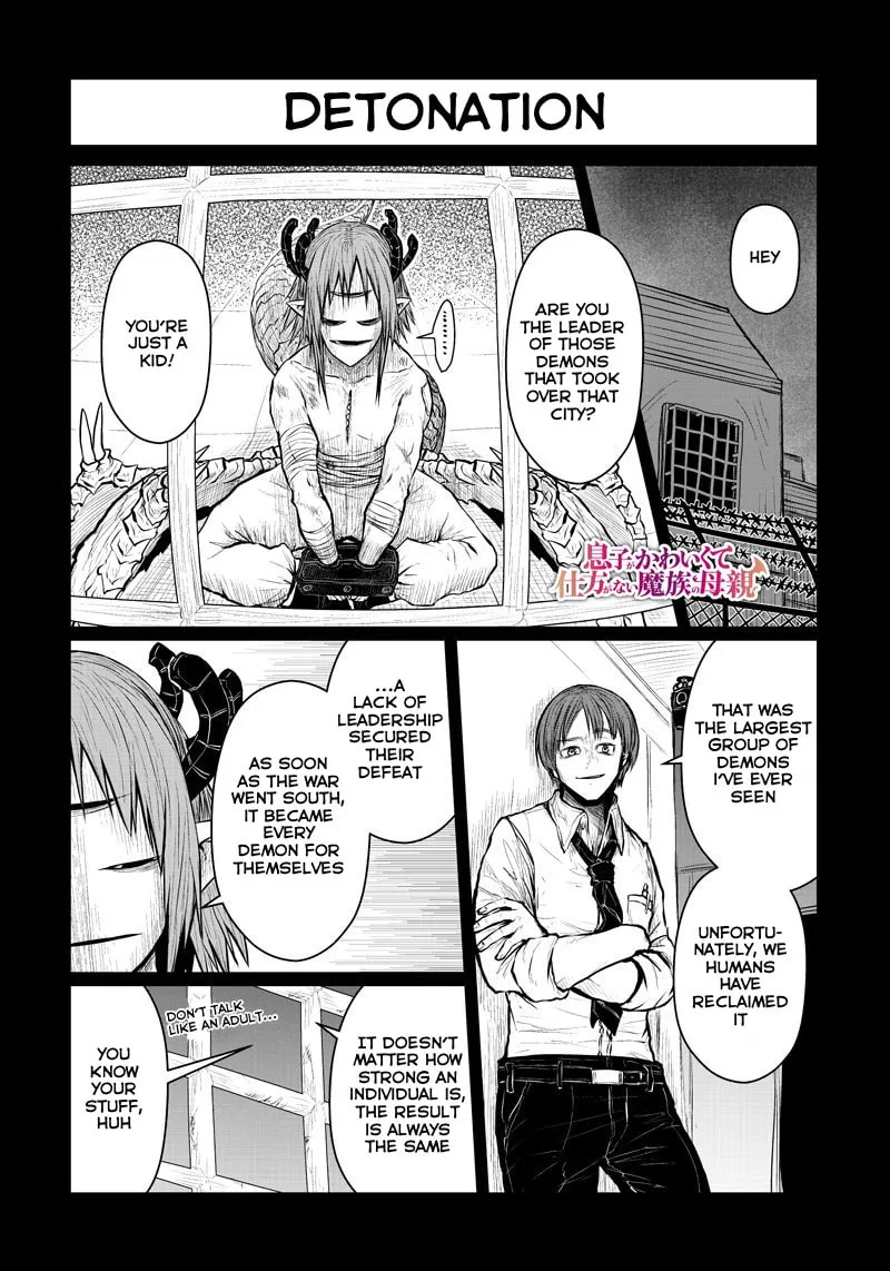 Musuko ga Kawaikute Shikataganai Mazoku no Hahaoya Chapter 164 page 3 - 
