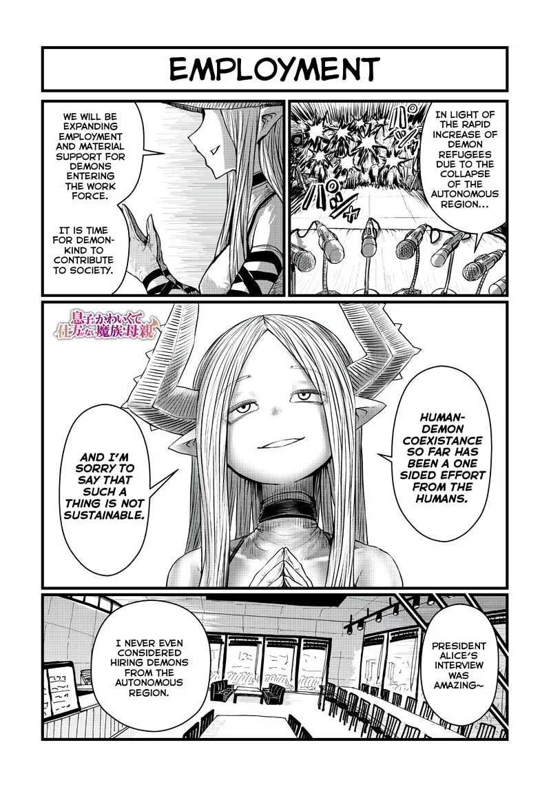 Musuko ga Kawaikute Shikataganai Mazoku no Hahaoya Chapter 192 page 2 - 