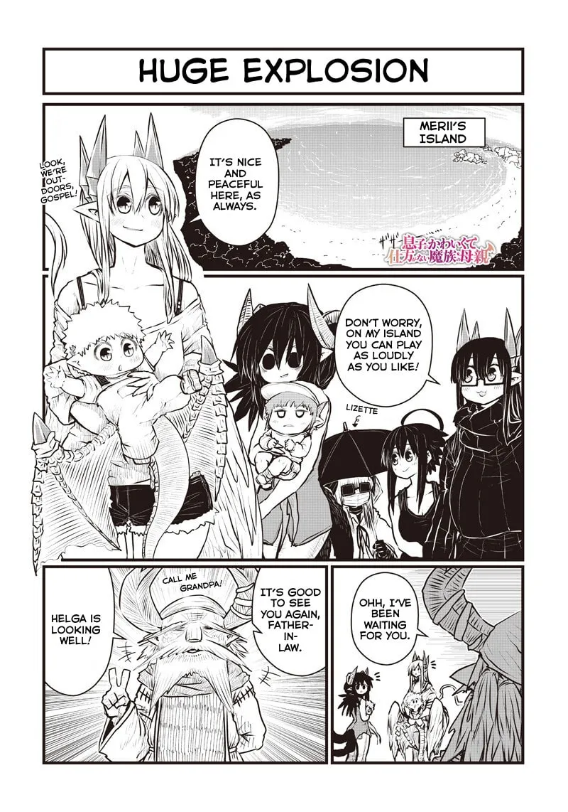 Musuko ga Kawaikute Shikataganai Mazoku no Hahaoya Chapter 195 page 2 - 