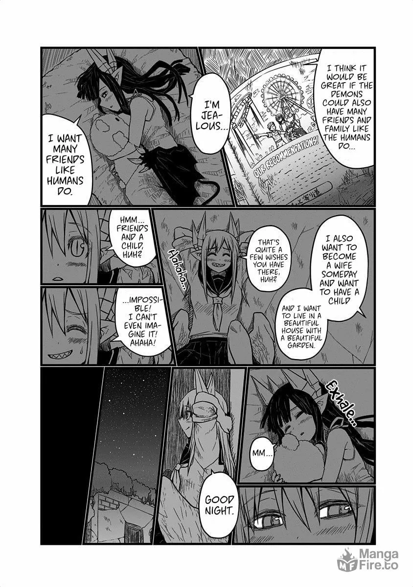 Musuko ga Kawaikute Shikataganai Mazoku no Hahaoya Chapter 24.5 page 21 - 