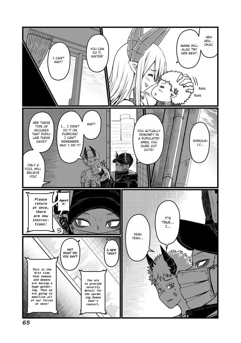 Musuko ga Kawaikute Shikataganai Mazoku no Hahaoya Chapter 59 page 7 - 