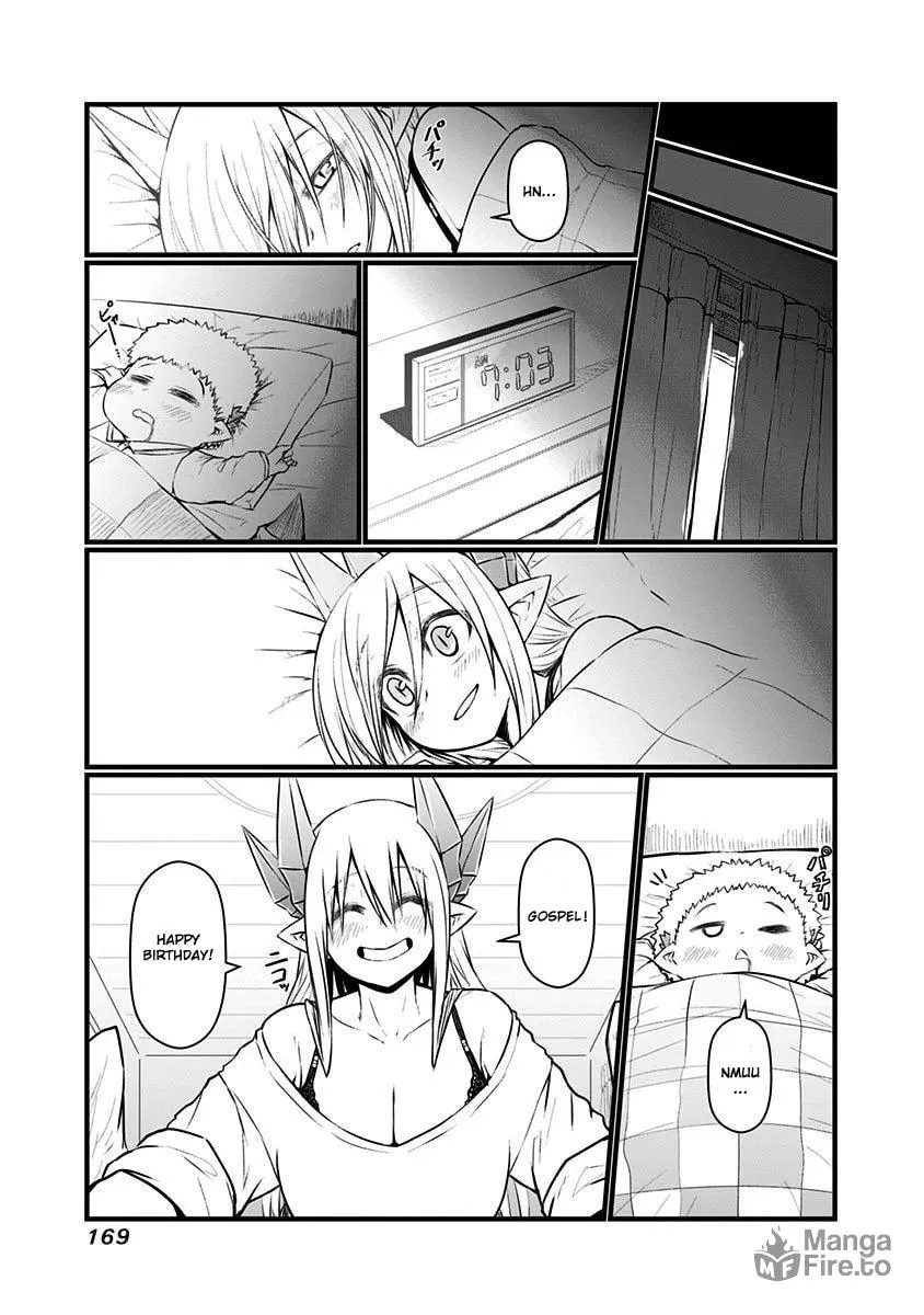 Musuko ga Kawaikute Shikataganai Mazoku no Hahaoya Chapter 69.5 page 21 - 