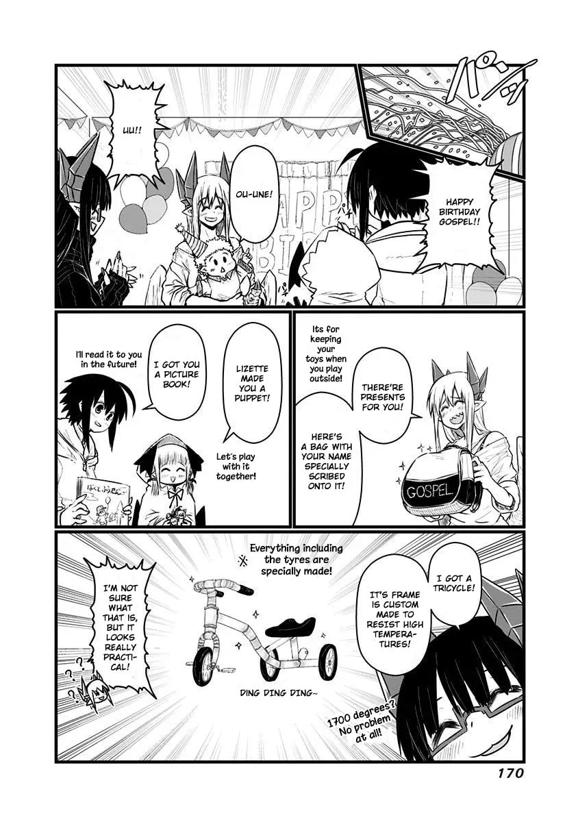 Musuko ga Kawaikute Shikataganai Mazoku no Hahaoya Chapter 69.5 page 22 - 