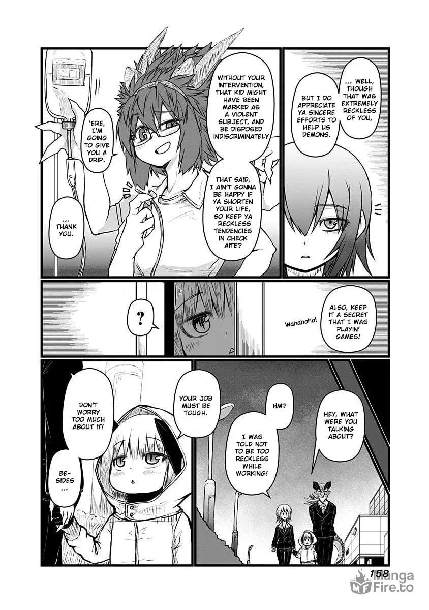Musuko ga Kawaikute Shikataganai Mazoku no Hahaoya Chapter 69.5 page 9 - 