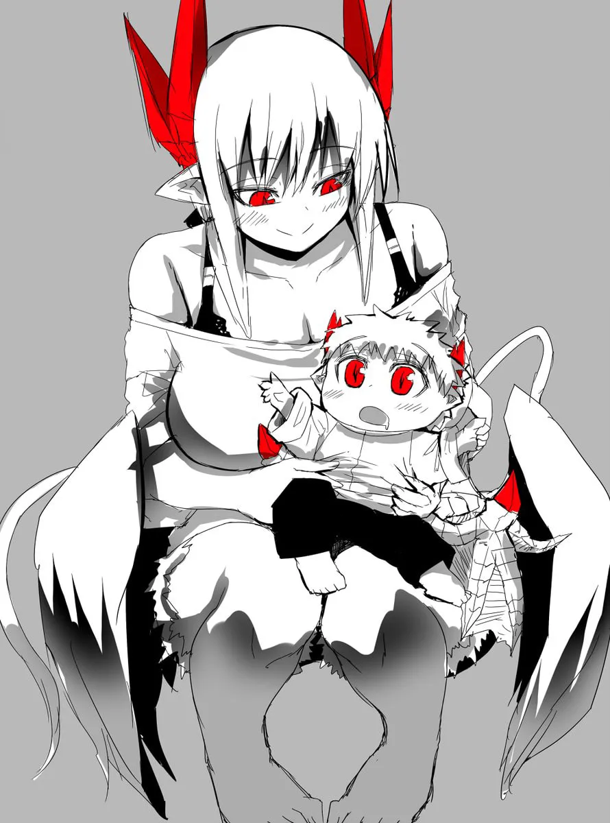 Musuko ga Kawaikute Shikataganai Mazoku no Hahaoya Chapter 7 page 8 - 