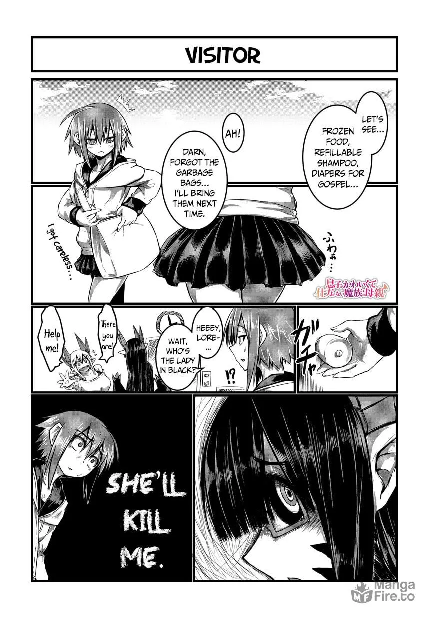 Musuko ga Kawaikute Shikataganai Mazoku no Hahaoya Chapter 8 page 4 - 