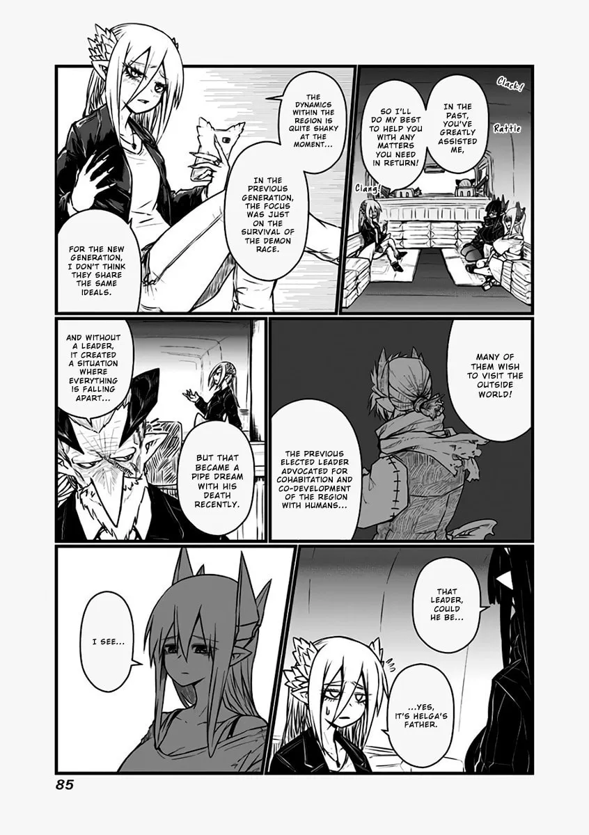 Musuko ga Kawaikute Shikataganai Mazoku no Hahaoya Chapter 86 page 4 - 