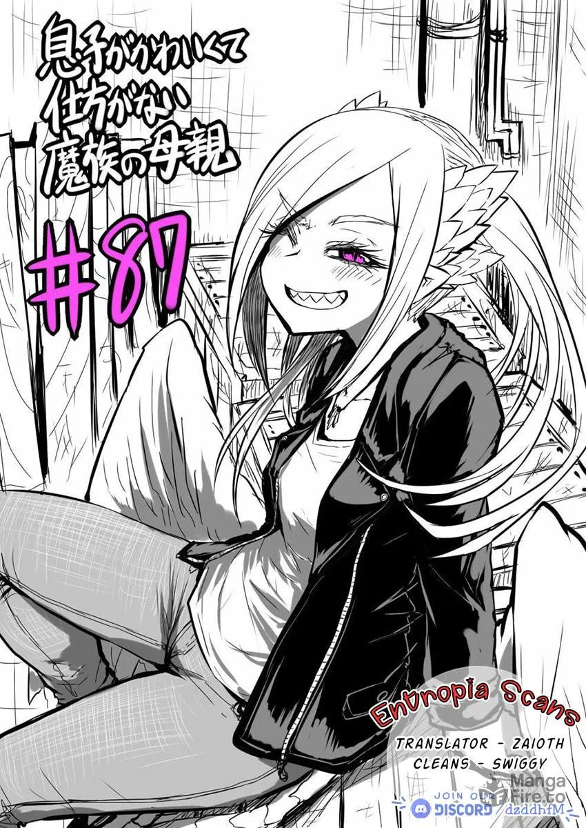 Musuko ga Kawaikute Shikataganai Mazoku no Hahaoya Chapter 87 page 9 - 