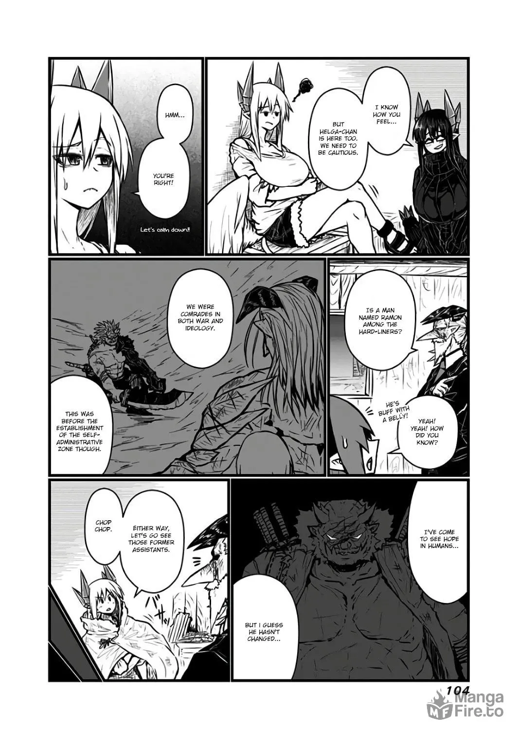 Musuko ga Kawaikute Shikataganai Mazoku no Hahaoya Chapter 88 page 9 - 