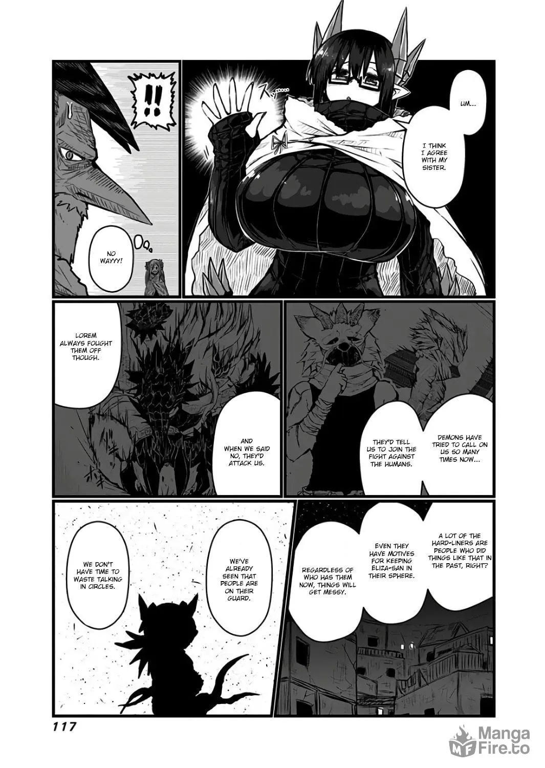 Musuko ga Kawaikute Shikataganai Mazoku no Hahaoya Chapter 89 page 11 - 
