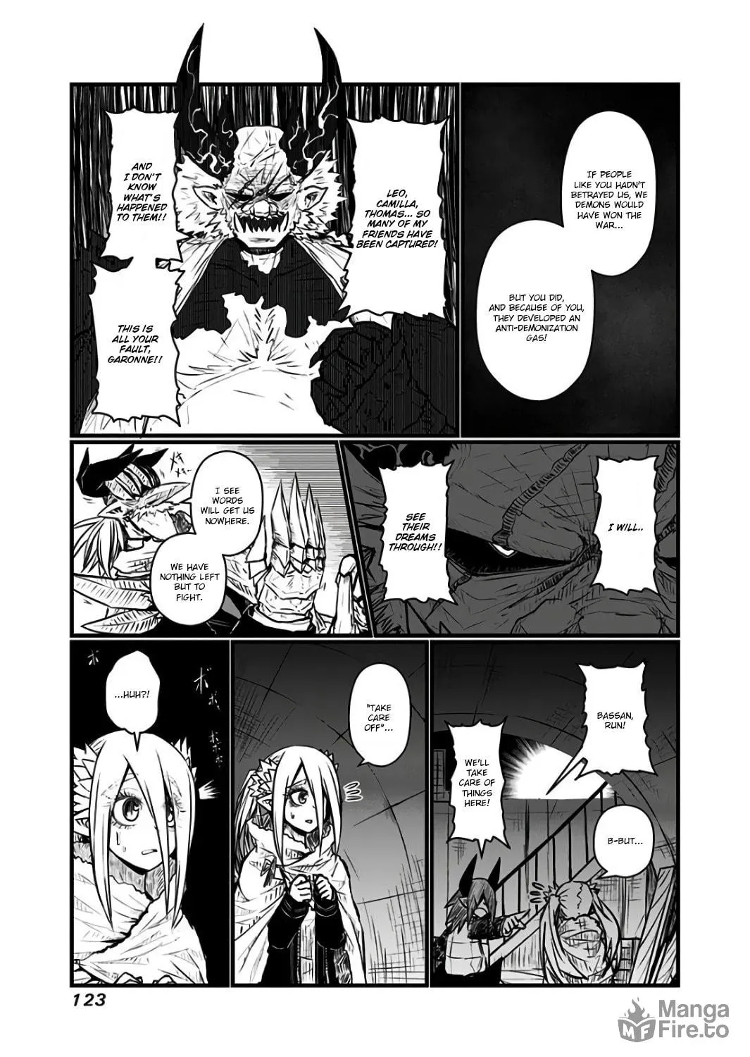 Musuko ga Kawaikute Shikataganai Mazoku no Hahaoya Chapter 90 page 9 - 