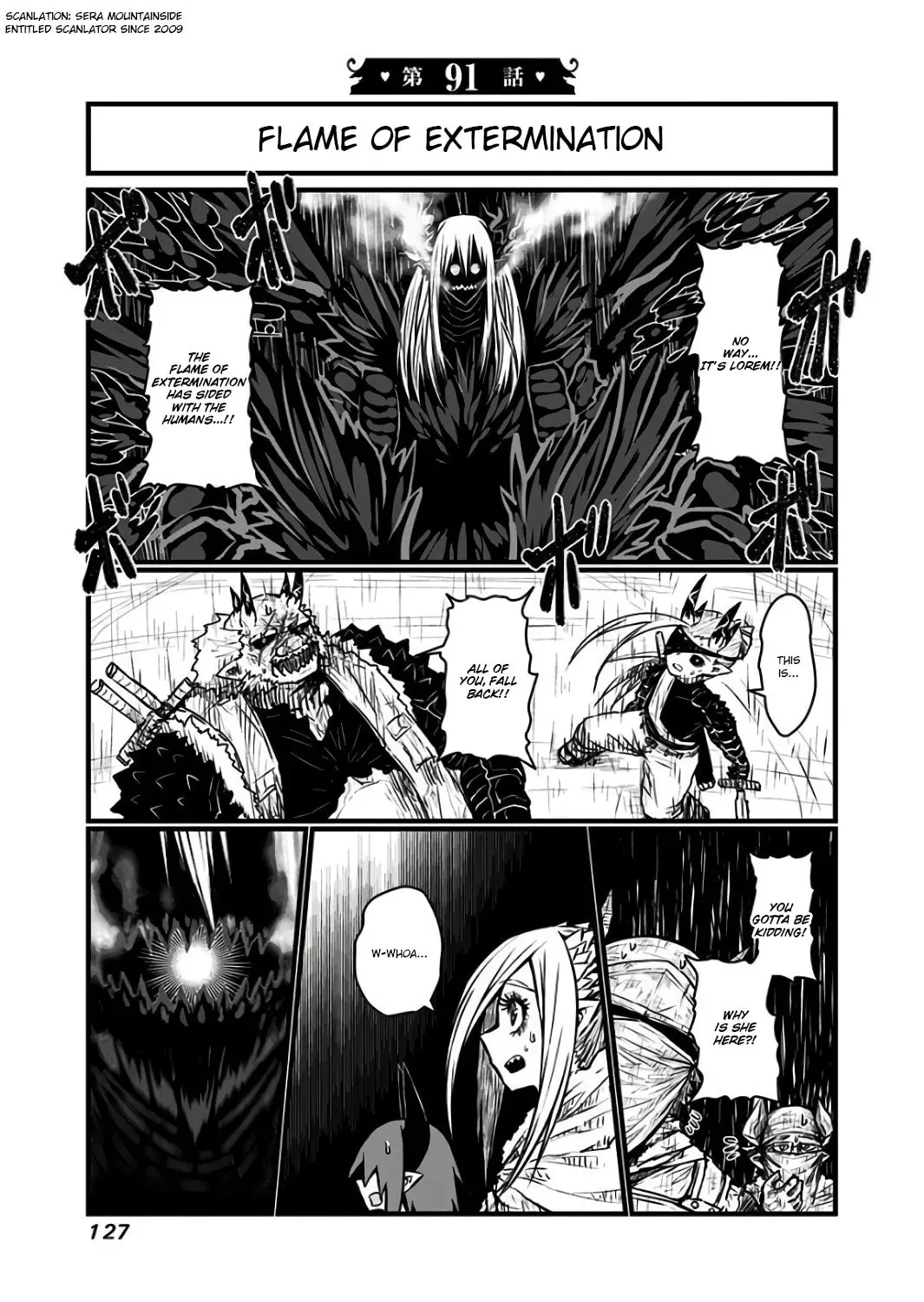 Musuko ga Kawaikute Shikataganai Mazoku no Hahaoya Chapter 91 page 1 - 