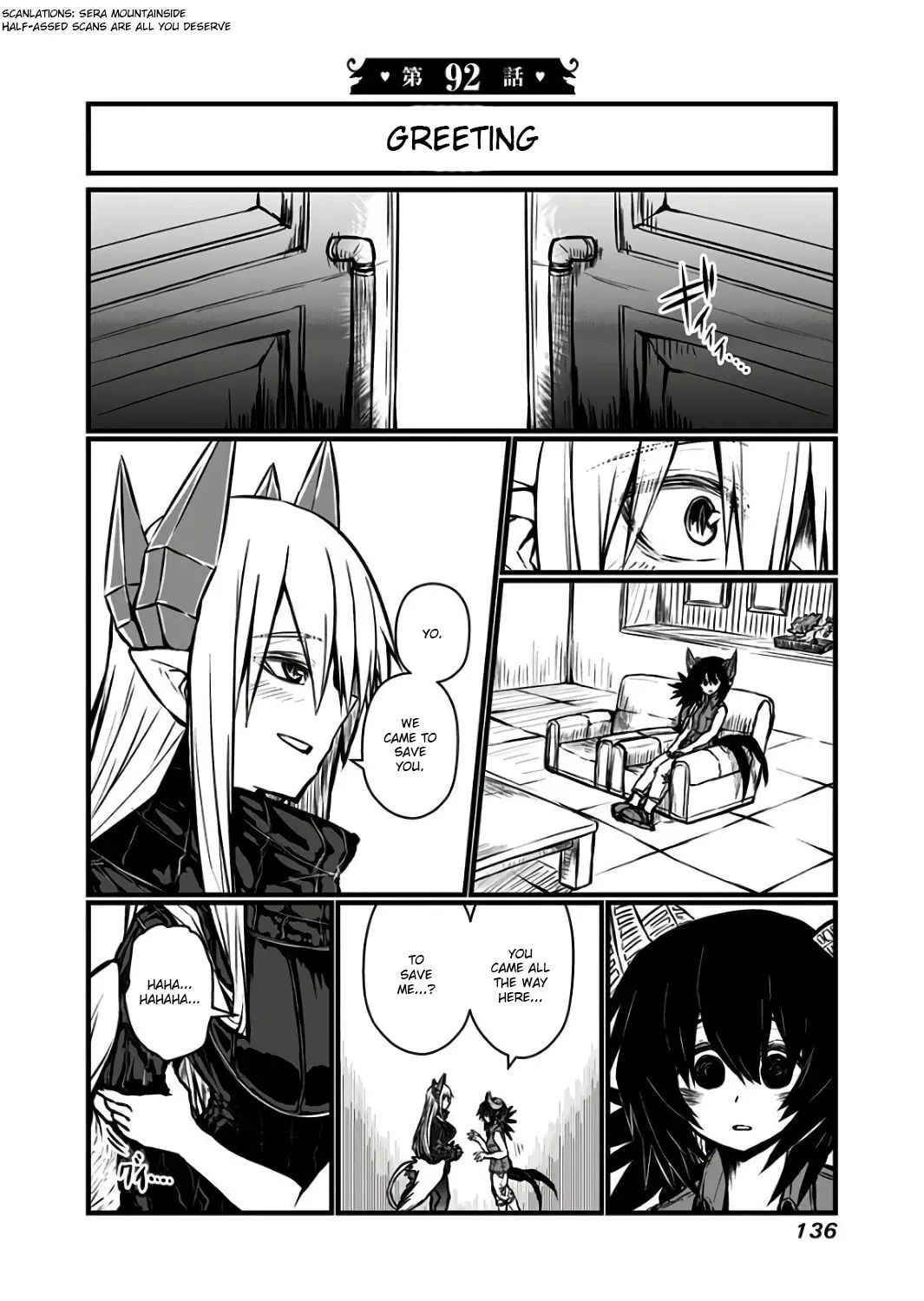 Musuko ga Kawaikute Shikataganai Mazoku no Hahaoya Chapter 92 page 1 - 