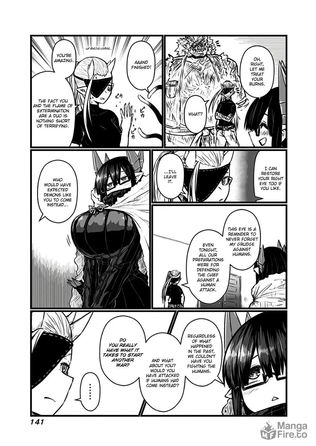 Musuko ga Kawaikute Shikataganai Mazoku no Hahaoya Chapter 92 page 11 - 