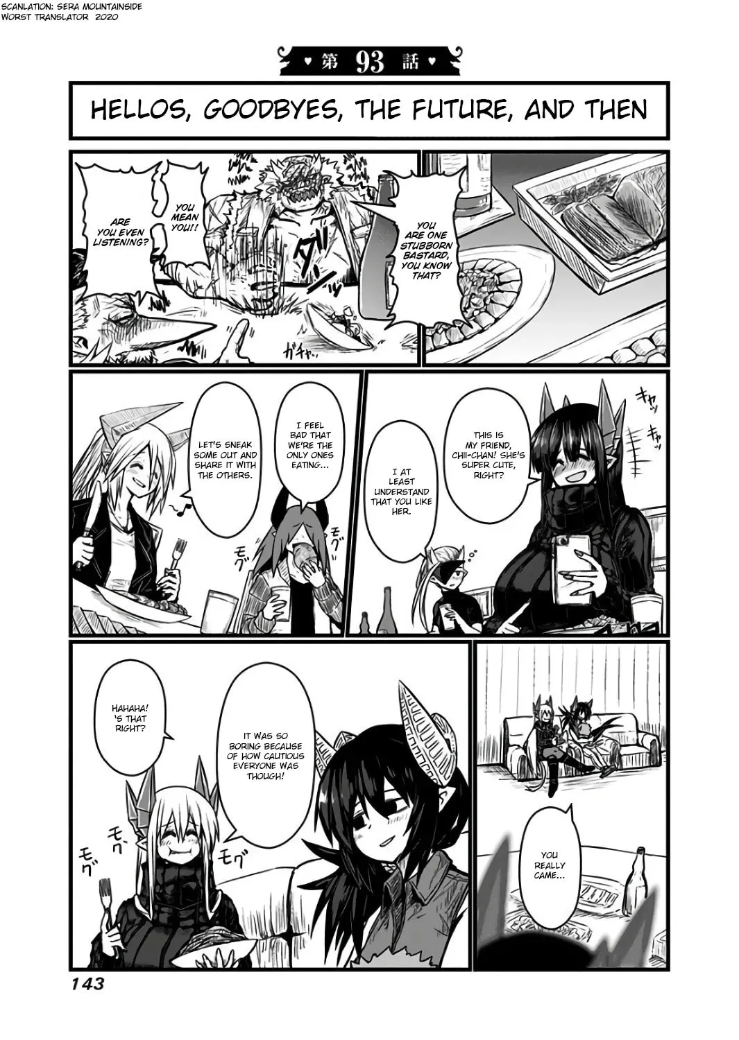 Musuko ga Kawaikute Shikataganai Mazoku no Hahaoya Chapter 93 page 1 - 