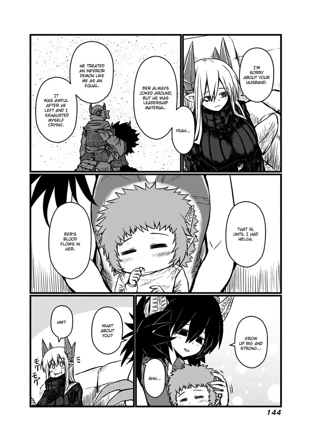 Musuko ga Kawaikute Shikataganai Mazoku no Hahaoya Chapter 93 page 3 - 