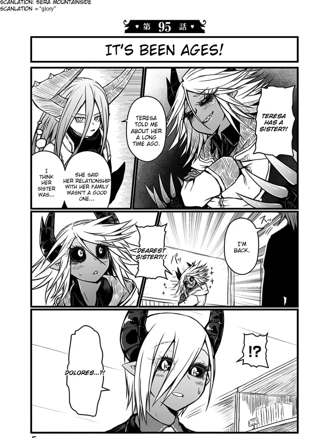 Musuko ga Kawaikute Shikataganai Mazoku no Hahaoya Chapter 95 page 1 - 