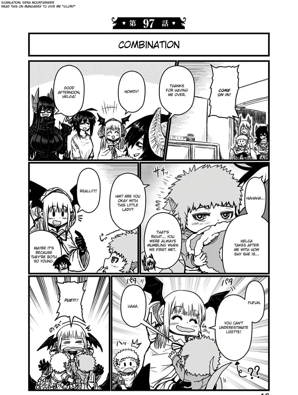 Musuko ga Kawaikute Shikataganai Mazoku no Hahaoya Chapter 97 page 1 - 
